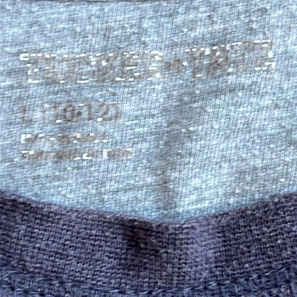 Kids Blue Thermal Pajama Shirt sz L (10/12)
